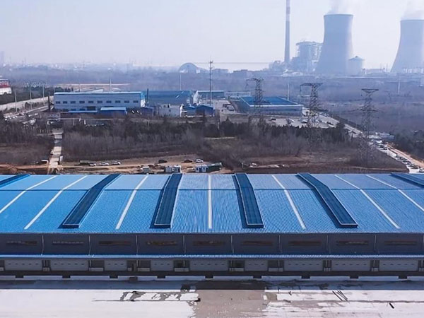 Huasheng Logistics Project Steel Structure Engineering Yichuan