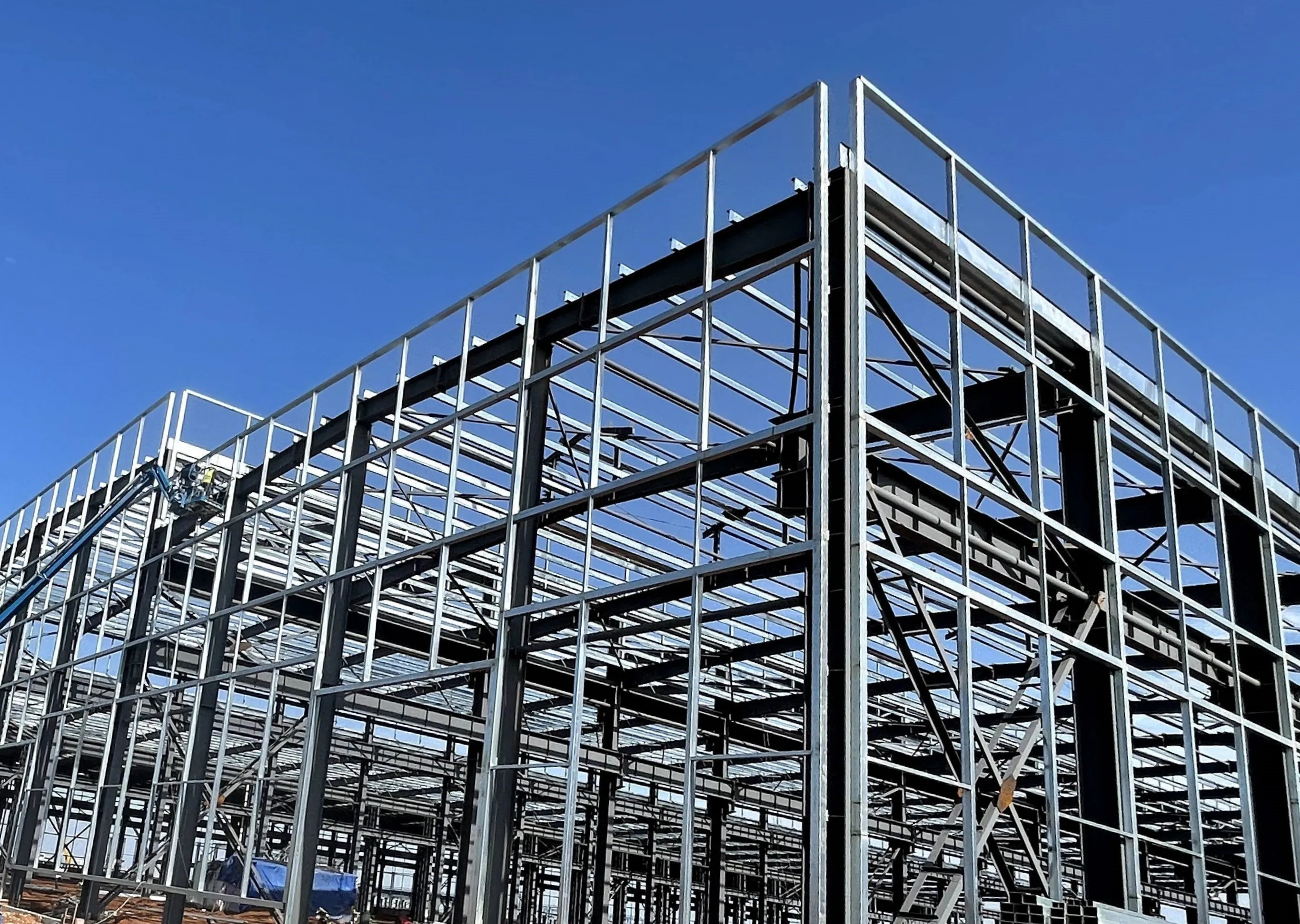 Agricultural steel structures